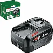 [Bosch] Home & Garden 18V 4.0 Ah Replacement Lithium-Ion Battery PBA, Compatible with Tools from the Green DIY POWER FOR ALL 18V System