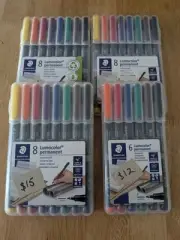 Staedtler Lumocolor Permanent Markers