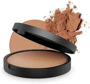 [INIKA] Baked Mineral Foundation Powder All Natural Make-up Base, Vegan, Hypoallergenic, Dermatologist Tested, 8g (Wisdom)