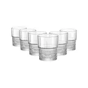 Bartender Novecento Double Whisky Glasses - 370ml - Pack of 6