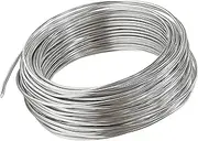 HIGHROCK 30M Aluminum Craft Wire, Bendable Aluminum Wire for Crafting Wire Soft DIY Metal Craft Art Wire (2mm, Silver)