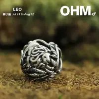 在飛比找momo購物網優惠-【OHM Beads】獅子座(Leo)