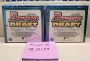 2020 BOWMAN DRAFT SAPPHIRE EDITION HOBBY BOX BRAND NEW SEALED 1 OR 2 BOXES