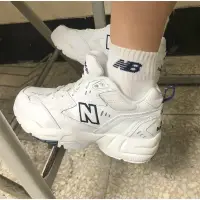 在飛比找蝦皮購物優惠-二手 25cm NB new balance 608 老爹鞋