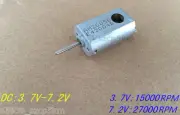 2 Pcs DC 3.7V 15000RPM RC Hobby Electric Shaver Magnetic Motor FK-180SH