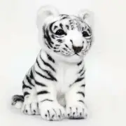 White Siberian Amur Tiger Cub - Hansa Realistic Stuffed Plush Soft Toy 26cm