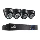 CCTV Camera Security System Home 8CH DVR 1080P IP Day Night 4 Dome Cameras Kit U