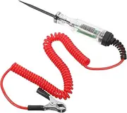 HEALEEP Heavy Duty Automotive Circuit Tester Digital Voltage Detector with Flexible Spring Wire for Automotive Electrical Repairs and Circuit Testing Safe and Reliable Monitoring