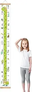 Baby Height Growth Chart Wall - Removable Kids Height Wall Chart,with Lanyard Reusable Growth Marker Indicators for Family Kindergarten Interior Decoration