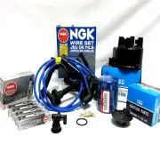 Japan Cap-Rotor-NGK Wires-Spark Plug PCV Kit 92-93 Honda Accord LX DX EX