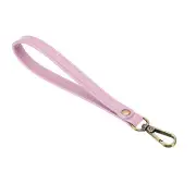 Wristlet Strap PU Leather Keychain Wrist Strap Replacement Pink