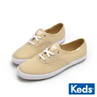 在飛比找蝦皮商城優惠-【Keds】CHAMPION 品牌經典帆布鞋-淺卡其 (92