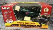NEW NIKKO 1/16 RC JEEP WRANGLER Original Box 1995 Vintage 90s
