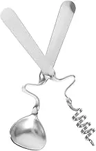 NOLITOY Hanging Spoon Set Stainless Steel Honey Dippers Stirring Spoons Mix Serve Enjoy 304 Stainless