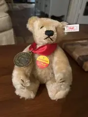 1998-1999 Steiff Event Bear Celebration Button In Ear Knopf Im Ohr Antique Tags
