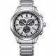 【CITIZEN 星辰】鈦金屬熊貓計時腕錶 AT2530-85A 43mm 現代鐘錶