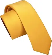 [Generic] 20 Colors 6cm Solid Slim Tie Men Skinny Neck Tie Wedding Grooms Business Tuxedo Banquet Men Accessory Gift