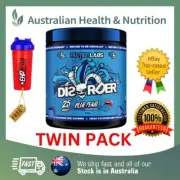 2 x FACTION LABS DISORDER BLUE PEARL PRE WORKOUT + FREE FAST SHIPPING & SHAKER