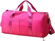 Gym Shoulder Bag, Travel Oxford Cloth Gym Bags, Portable Tote Bag with Shoulder Strap, Multifunctional Sports Bags for Wet Dry Use