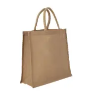 Reusable Jute All Natural Bag laminated with Cornstarch - Stock in Sydney