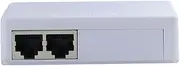 Fahgaer 2 Port Poe Extender 10/100Mbps 1 to 2 PoE Repeater 12V 1A 250m Distance to Power for Standard PoE Switch/IP Camera