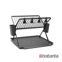 在飛比找HOTAI購優惠-【Brabantia】可折疊瀝水架-深灰(大)