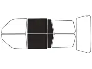 Rvinyl Window Tint Kit Fits Mitsubishi Montero Sport 2004