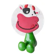 16 PCS Animal Shape Suction Cup Toothbrush Holder Hooks, Pattern:Cow