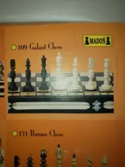 Madon Szachy 109 Galant Chess Set Nice!!
