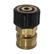 MTM Hydro 24.0448 Coupler Brass 3/8" QC x M22 F Twist Coupler