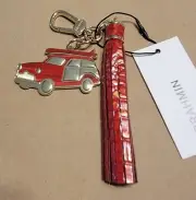 New With Tags Brahmin red Cardinal Copa Car Tassel