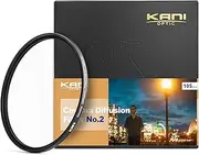 KANI K17148 105mm Soft Filter, Cinema Diffusion Filter No.2 (CDF No.2), Low Reflection, Water Repellent, Oleophobic, Stain Resistant Coating