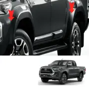 For Toyota Hilux Revo Prerunner Smart Cab 2021 22 Over Fender C-Cab Silver ,Set
