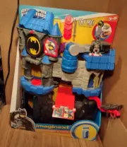 new Fisher Price Imaginext Super Friends Batman Wayne Manor Batcave Playset DC