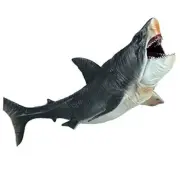 Large Shark Toys Megalodon 10.6”, Realistic Shark Toy Figures Megalodon Shark