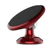 Universal Air Vent Metal Magnetic Car Mount Holder for Iphone Samsung Gps Smartphone RED COLOR