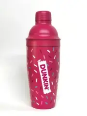 Dunkintini Set Shaker + 3 Glasses - Dunkin’ Holiday - NEW