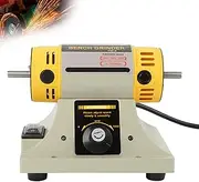 Jewelry Polishing Machine, Bench Grinder Double Electric Grinder, Bench Polishing Machine, Table Polishing Machine for Jewelry 3 0-10000r/min 220V 350W