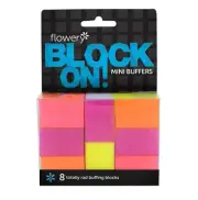 BLOCK ON MINI BUFFERS Pack Of 8 FACTORY SEALED