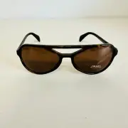 PRADA TORTOISE SHELL SUNGLASSES SPR22R 2AU-8C1 100% UV PROTECTION MADE IN ITALY