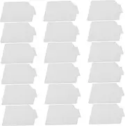 Operitacx 20 Sheets Cardboard Shirt Folding Board Clothing Organizer for Easy Laundry Folding Lightweight and Portable T Shirt Liner Support for Home Travel Simplify Your Storage