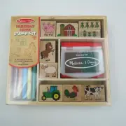 ❤️Stamp a Scene Farm Set KIT Melissa & and Doug - SOLD OUT SET - MY LAST ONE!!❤️