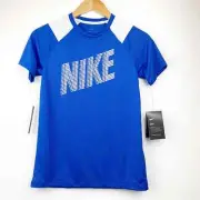 NIKE Big Kids Dri-Fit Printed Training Top M