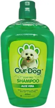 Soap Free Aloe Vera Shampoo for Dogs 600 Ml