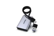 UNITEK HDMI Dual Port Adapter with 60cm Cable & USB-A&USB-C Connectors Mirror or