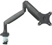 Premium Aluminum Height Adjustable Single Monitor Articulating Desk Mount Sta...