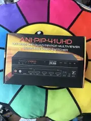 A-NEUVIDEO ANI-PIP-41UHD 4x1 4K60 UHD Quad/PiP/PoP Multiviewer Video Switcher