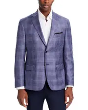 The Men's Store at Bloomingdale's Tonal Plaid Regular Fit Sport Coat - Exclusive