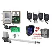 APC Gate Automation Wireless Kit with Keypad & Push Button Switch and 4 Remotes