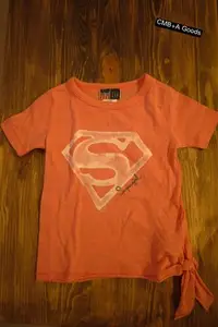 在飛比找Yahoo!奇摩拍賣優惠-美國正品BABY GAP 超人可愛星星上衣T -shirt 